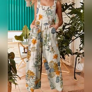 Floral jumpsuit